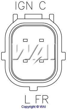Regulator alternatora (przekaźnik ładowania) Toyota Land Cruiser PRADO