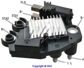 Regulator alternatora (przekaźnik ładowania) WAI M562 cena, od 33,94 USD