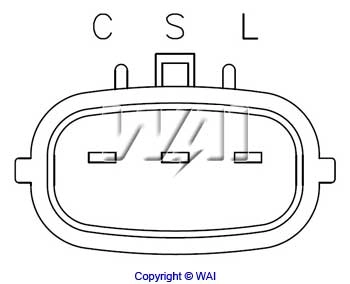 Regulator alternatora (przekaźnik ładowania) Subaru Forester 1 S10, SF