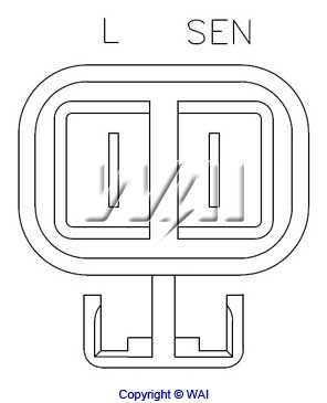 Regulator alternatora (przekaźnik ładowania) Mitsubishi Galant 6 E3A