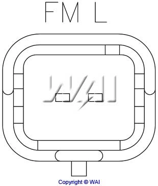 Regulator alternatora (przekaźnik ładowania) Jeep Liberty/Cherokee