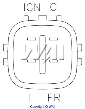 Regulator alternatora (przekaźnik ładowania) do Honda Shuttle I RA1, RA5