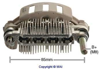Mostek prostowniczy alternatora = Moster diodowy alternatora do Mitsubishi Pajero H60, H70
