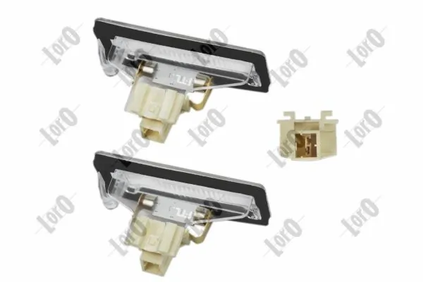  Lampa oświetlenia tylnej tablicy rejestracyjnej Fiat Doblo 2