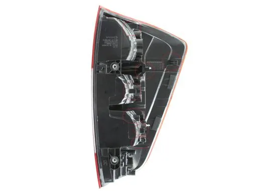 Lampa zespolona tylna lewa Nissan Navara NP300 IV ulec poprawie (D23, D23T) (2014 - 2021) cena, od 256,13 USD