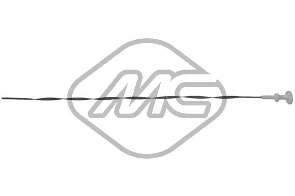 Bagnet poziomu oleju w silniku Fiat Scudo 