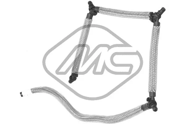 Rurka paliwa, zwrotna od wtryskiwaczy Ford Galaxy II CA1