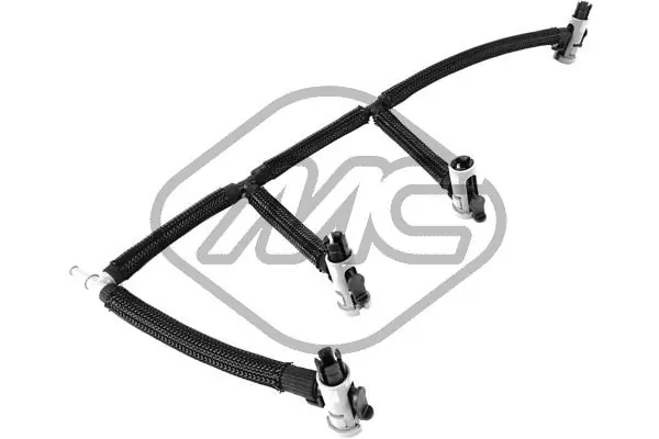 Do koszyka Rurka paliwa, zwrotna od wtryskiwaczy Volkswagen Polo VI AW1, BZ1, AE1