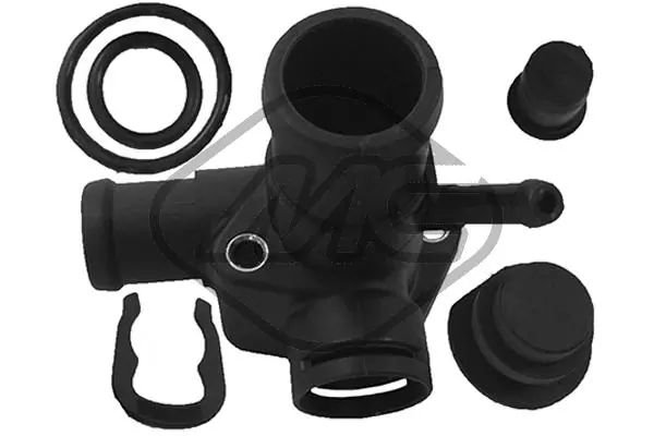  Kołnierz układu chłodzenia (trójnik) Audi A6 