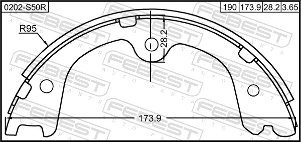 Do koszyka Klocki hamulca ręcznego Nissan Murano  Z51
