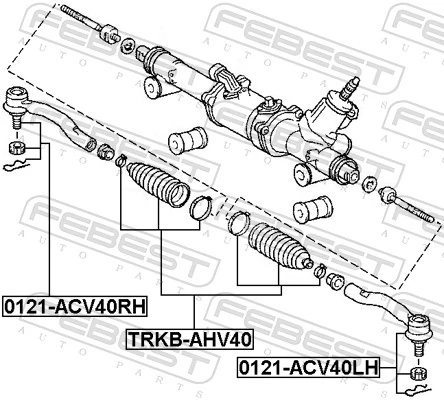 Osłona mechanizmu kierowniczego (maglownicy) Lexus RX 300/330/350/400H SUV (U3) (2003 - 2008) cena, od 8,86 USD