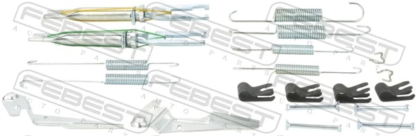 049430K020 Toyota Zestaw montażowy szczęk hamulcowych tylnych