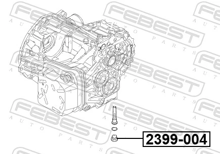 2399004 Febest Korek miski automatycznej skrzyni biegów