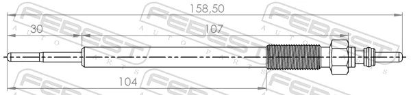 Świeca żarowa do Mazda CX-5 I KE, GH