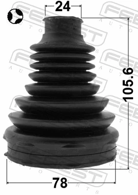 Osłona przegubu homokinetycznego półosi przedniej wewnętrzna Opel Astra J Sports Tourer kombi (P10) (2010 - 2015) cena, od 20,75 USD