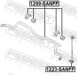 Stabilizator przedni do KIA Sorento II XM