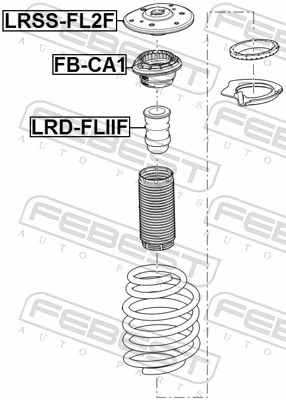 Poduszka amortyzatora przedniego Land Rover Freelander II SUV (L359) (2006 - 2014) cena, od 43,23 USD