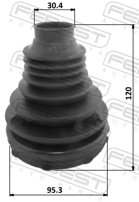 Osłona przegubu homokinetycznego półosi przedniej wewnętrzna Peugeot/Citroen 1612736080 cena, od 29,35 USD