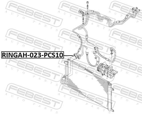 RINGAH023PCS10 Febest