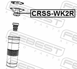 Poduszka amortyzatora tylnego Jeep Grand Cherokee IV SUV (WK) (2011 - 2022) cena, od 24,43 USD