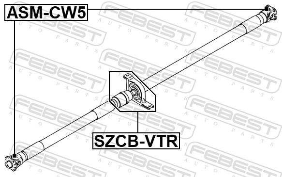 Kupić Łożysko podwieszane wału Cardana Suzuki Vitara LY w dobrej cenie