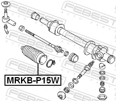 Osłona mechanizmu kierowniczego (maglownicy) do Mitsubishi L 300  P0W, P1W, P2W