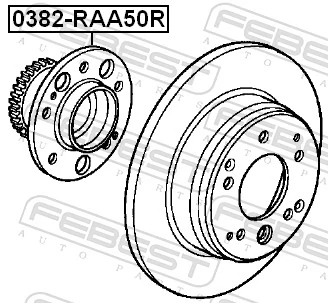 Piasta tylna Honda Shuttle I minivan (RA1, RA5) (1994 - 1999) cena, od 84,11 USD