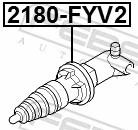 Cylinder roboczy sprzęgła do Ford Transit VI V347/8