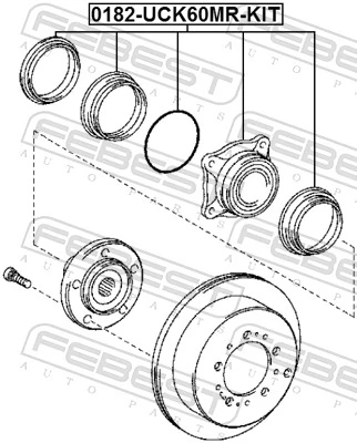 Piasta tylna Toyota Sequoia SUV (K6) (2007 - 2022) cena, od 89,23 USD