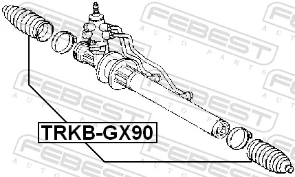 Do koszyka Osłona mechanizmu kierowniczego (maglownicy) Lexus GS  JZS160