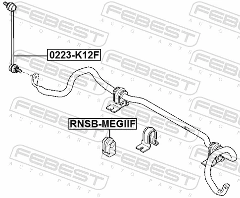 Tuleja stabilizatora przedniego Renault Megane IV sedana (LV) (2016 - 2026) cena, od 5,91 USD
