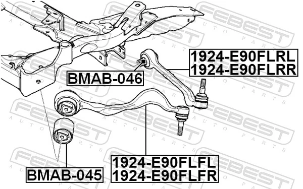 1924E90FLFR Febest
