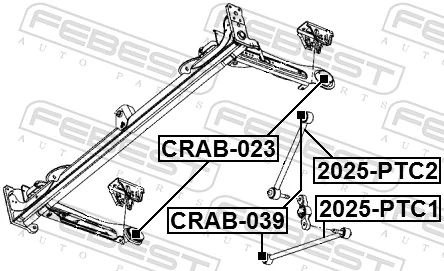 CRAB039 Febest 