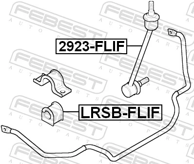Tuleja stabilizatora przedniego Land Rover Freelander I SUV (L314) (1997 - 2006) cena, od 7,42 USD