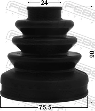 Osłona przegubu homokinetycznego półosi przedniej wewnętrzna Nissan Primera sedana (P10) (1990 - 1996) cena, od 24,26 USD