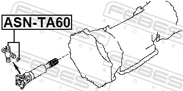 Krzyżak wału Cardana tylnego Case 393231A1 cena, od 19,65 USD