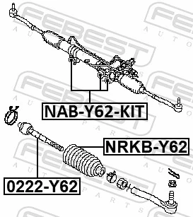 Drążek kierowniczy do Nissan Patrol  Y62