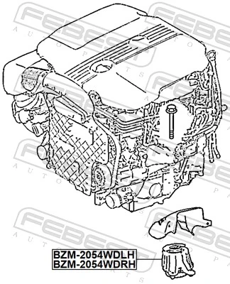 Poduszka (podpora) silnika prawa Mercedes E kombi (S213) (2016 - 2023) cena, od 120,45 USD