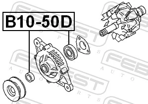 Łożysko alternatora Nissan Maxima A33