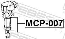 Cewka zapłonowa do Mitsubishi Pajero IV LONG V90