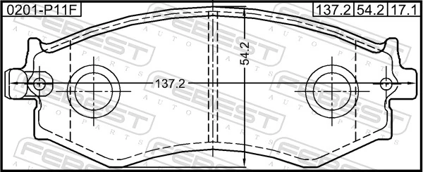 Do koszyka Klocki hamulcowe przednie tarczowe Hyundai Sonata III 