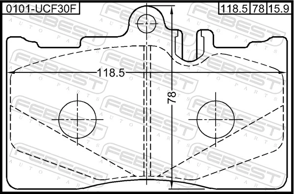 Klocki hamulcowe przednie tarczowe MX930 Friction Master