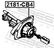 Cylinder sprzęgła główny Ford Focus III hatchback (CB8) (2010 - 2020) cena, od 58,29 USD