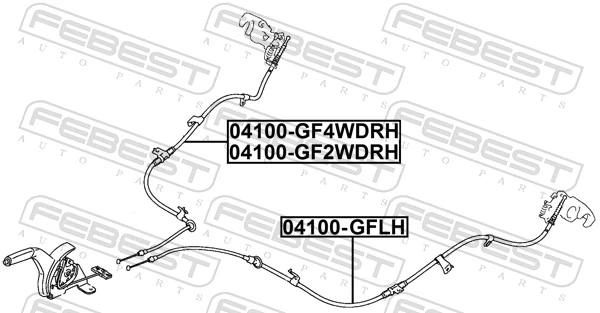 04100GF4WDRH Febest
