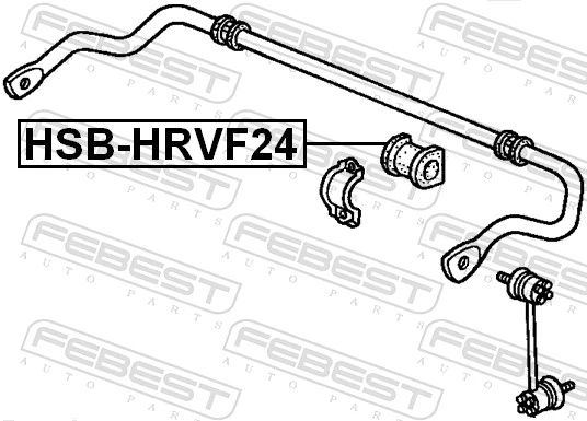 Tuleja stabilizatora przedniego Honda HR-V SUV (GH) (1999 - 2005) cena, od 5,31 USD