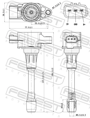  Cewka zapłonowa Nissan JUKE 