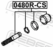 Zestaw naprawczy cylindra głównego sprzęgła do Nissan Almera TINO V10