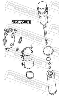 1259324 DPH Uszczelka adaptera filtra oleju
