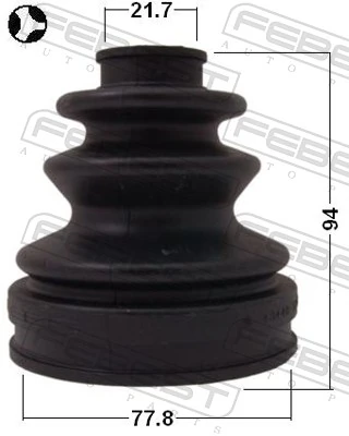 Osłona przegubu homokinetycznego półosi przedniej wewnętrzna Nissan Primera sedana (P11) (1996 - 2002) cena, od 18,09 USD