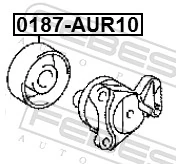 Rolka napinacza paska napędowego Magneti Marelli MPQ1172 cena, od 21,76 USD